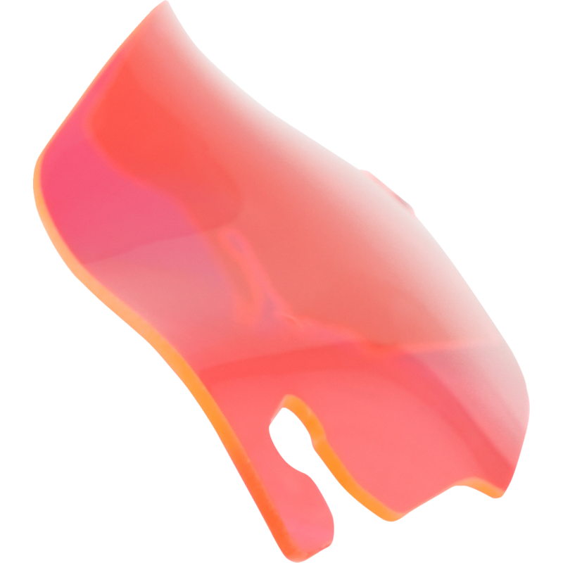 WINDSHIELD FLR 3.5 PINK ICE