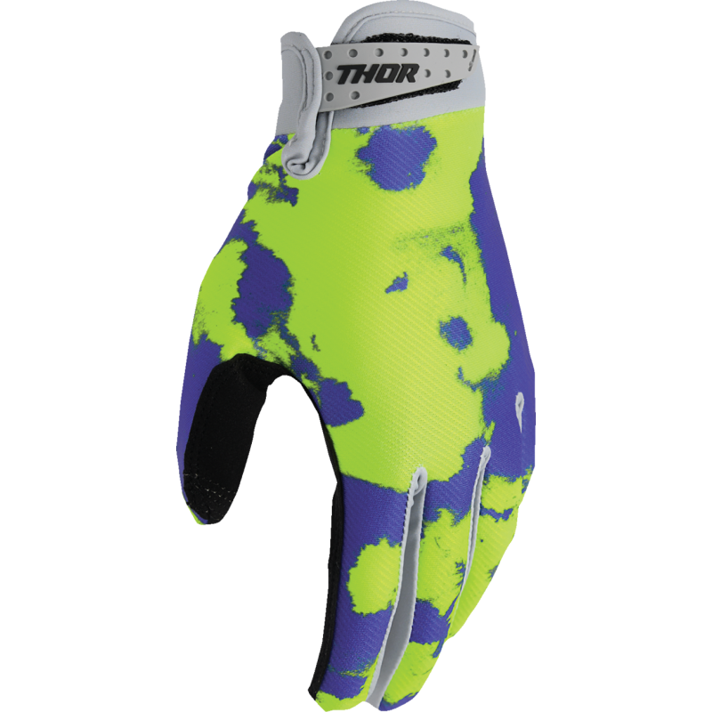LAUNCHMODE BLEACH YTH GLOVE GRAY/ACID 2XS