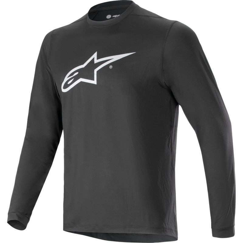 A-DURA ASTAR LS JERSEY - SM - BLACK