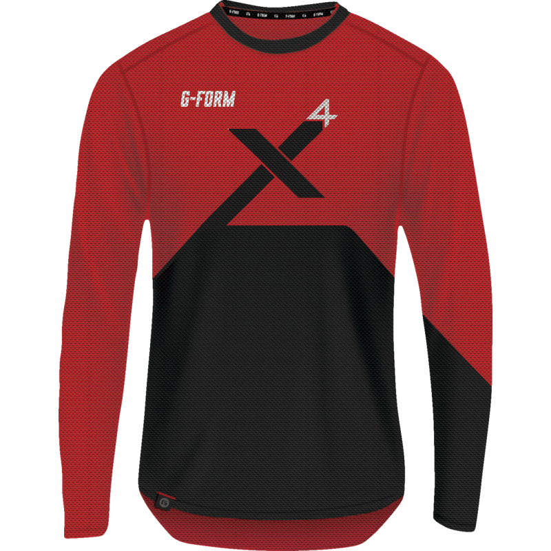 Pro-X4 L/S Bike Jersey R/B M