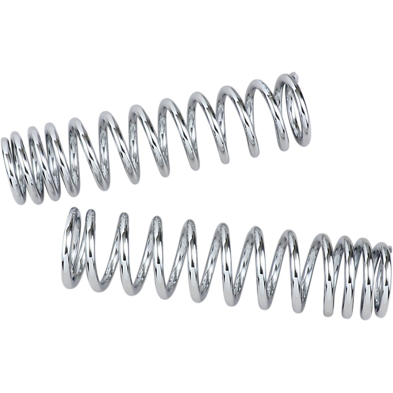 Shock Springs - 12/412-Series - Chrome - 120-170 lb/in