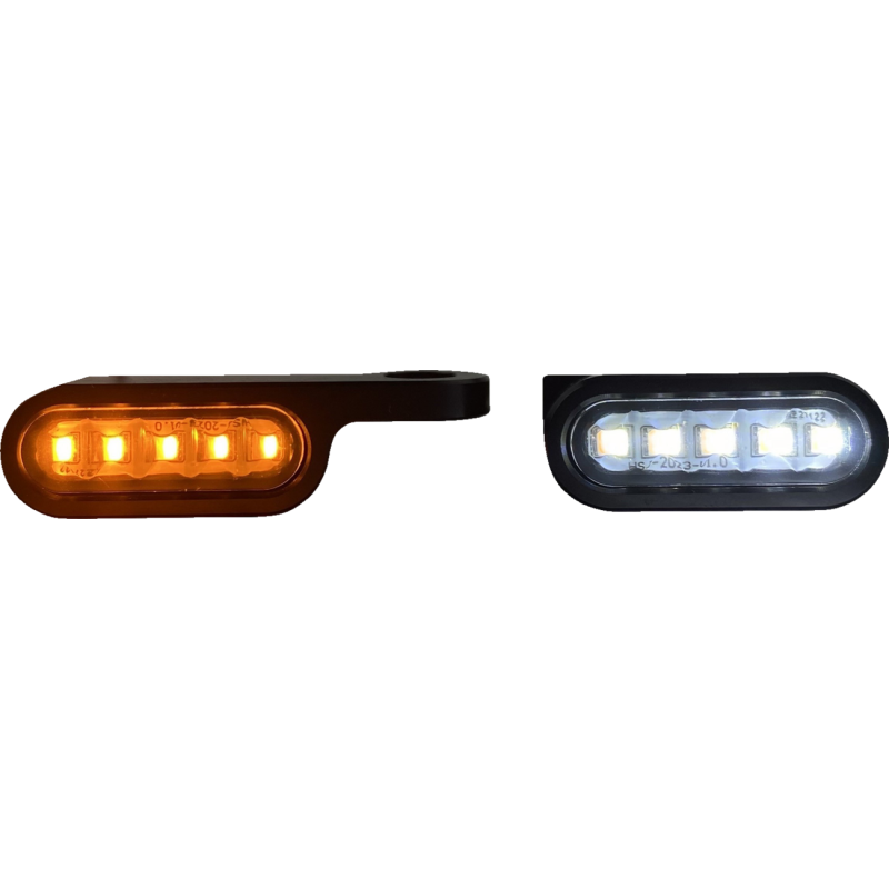 LIGHT TURN SIGNALS MIRROR MOUNTED