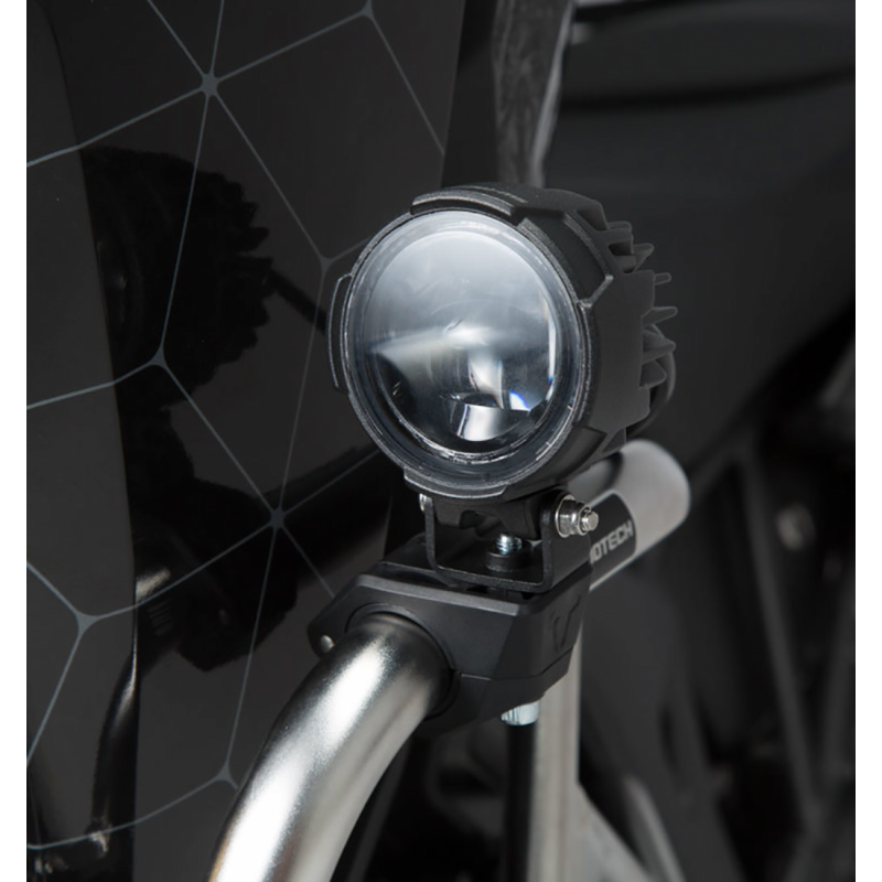 EVO HIGH BEAM KIT UNI BK W CRASH BAR CLAMPS LIGHTS