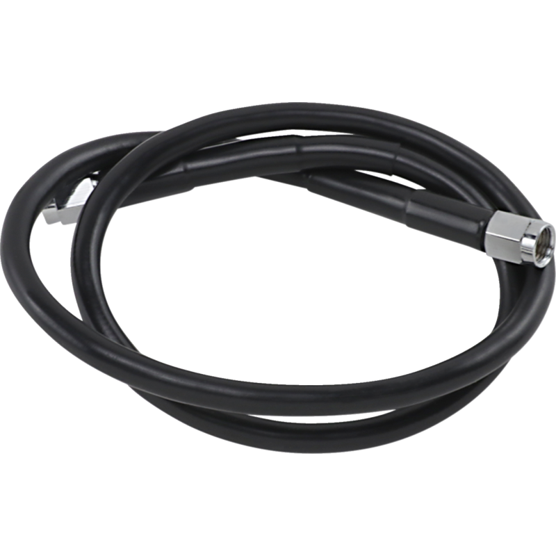 BLACK S/S BRAKE LINE 30"