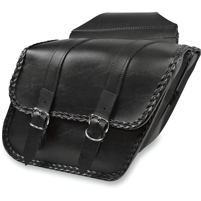 SADDLEBAG COMPACT BRAIDED