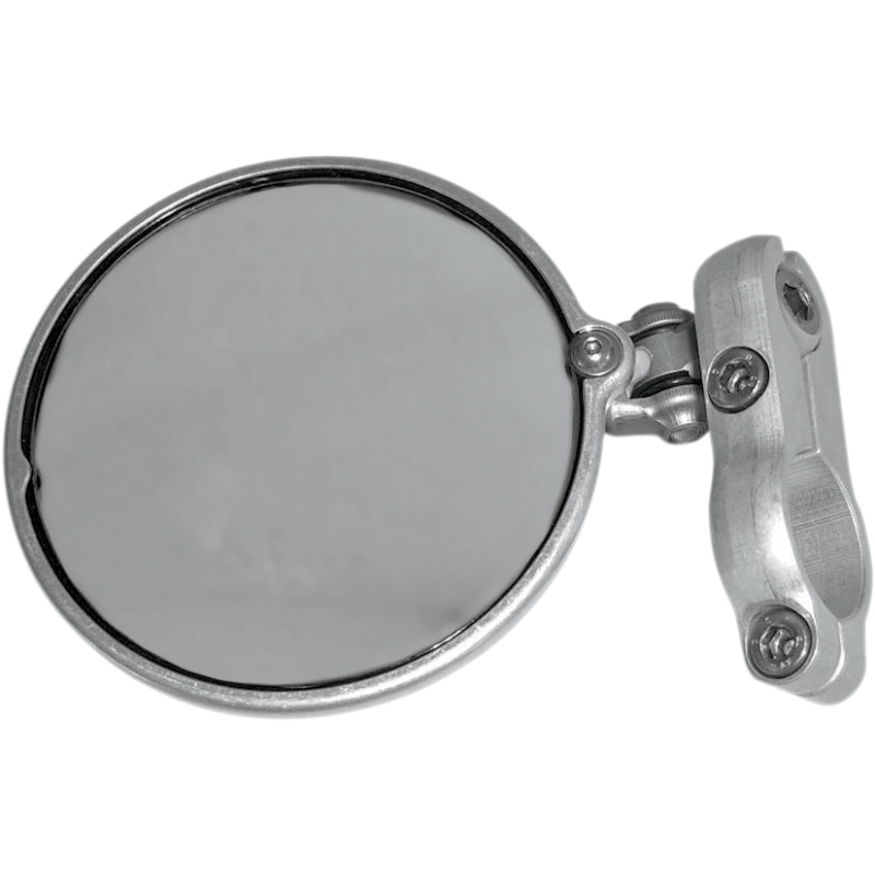 HINDSIGHT LS BAR END MIRR LEFT SILVER
