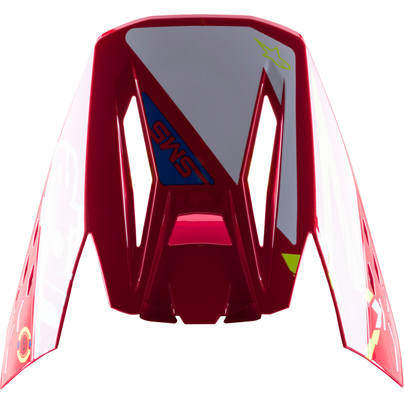VISOR M5 ACTION RD/WT/YL