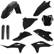 Plastic Kit-GasGas MC125/250F/450F, EX300/250F-450F: black