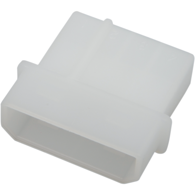 AMP MATE/LOCK CONNECTOR MALE 4 POSI EA