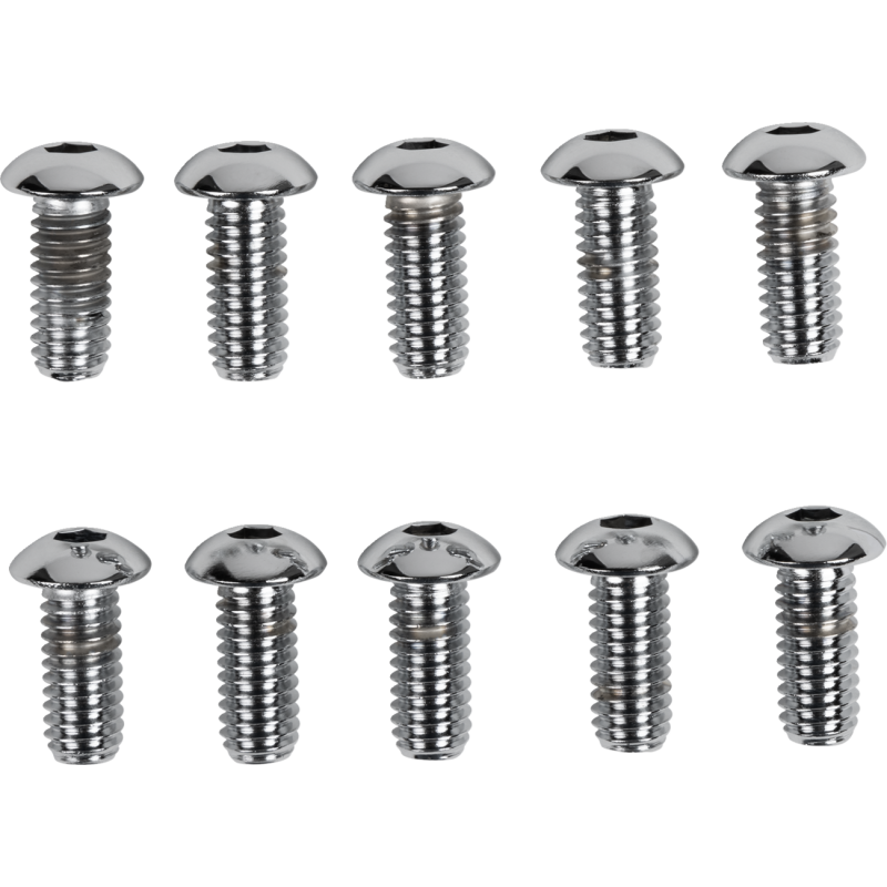 5/16-18*3/4 BUTTON HD SCREW(10)CY-CHROME