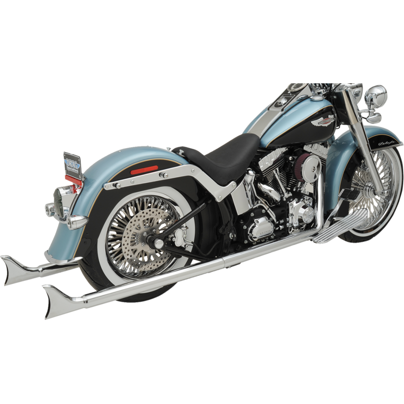 07-17 SOFTAIL 36" FISHTAIL 2:2 FS CHR NO BAFFLE
