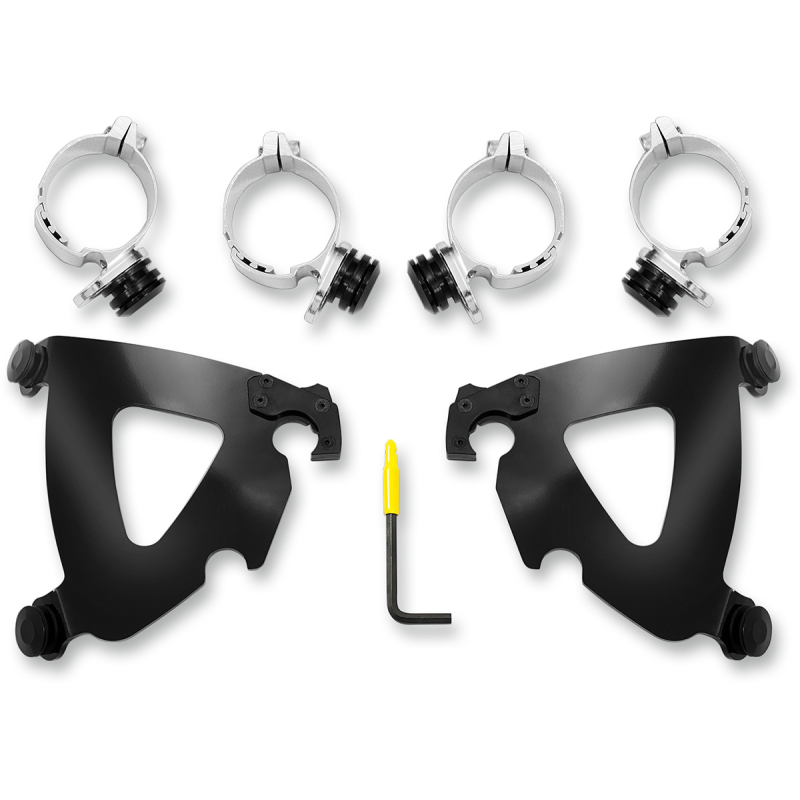 MOUNT KIT RD WARR FXD BLK