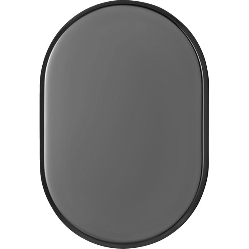 BACK FENDER COVER PLAIN BLACK-RIGHT