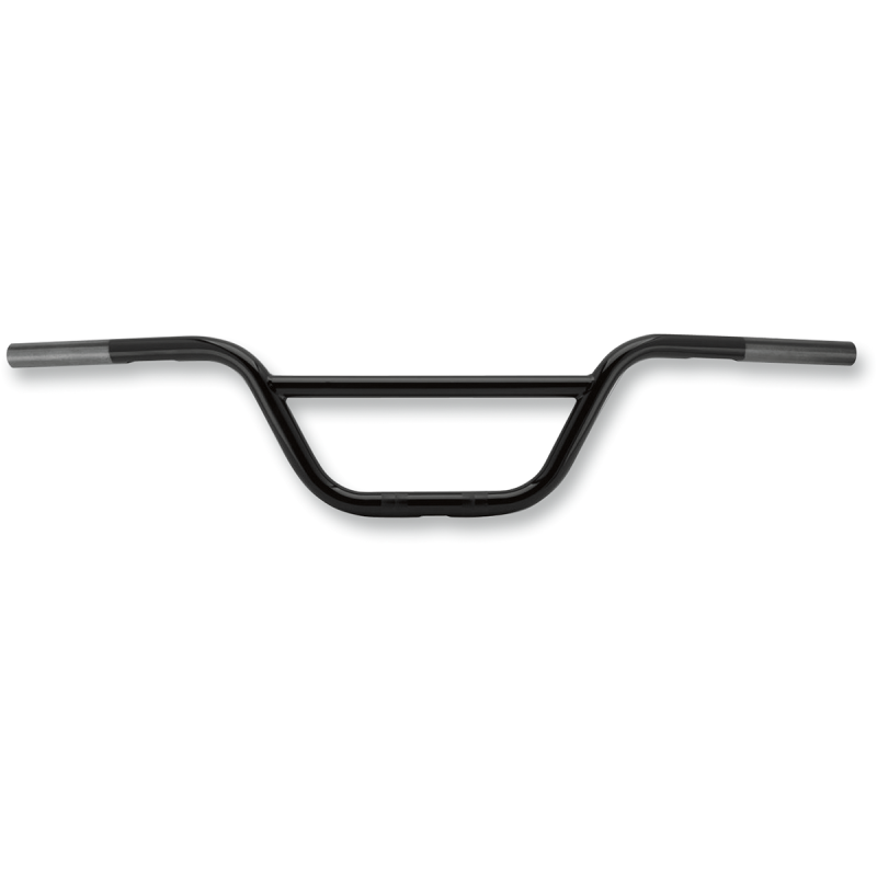1" SCRAMBLER BARS BLACK BURLY