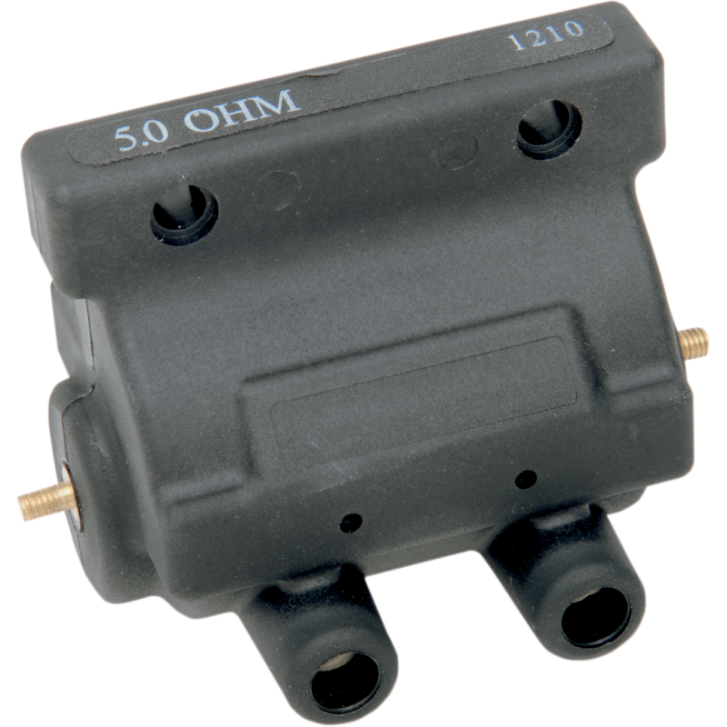 12 VOLT 5. OHM POINTS/DUAL COIL BLK
