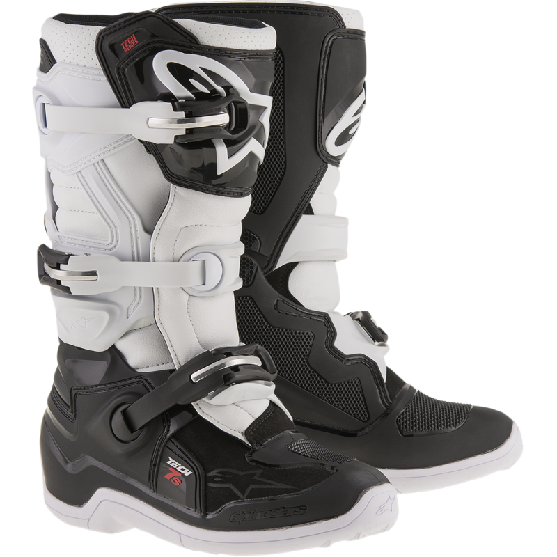 BOOT TECH7S BK/WT 3