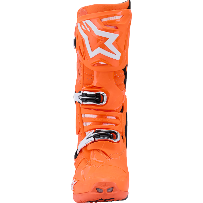 BOOT TECH 10 S-VENTED ORG FL/BLK/WHT 11