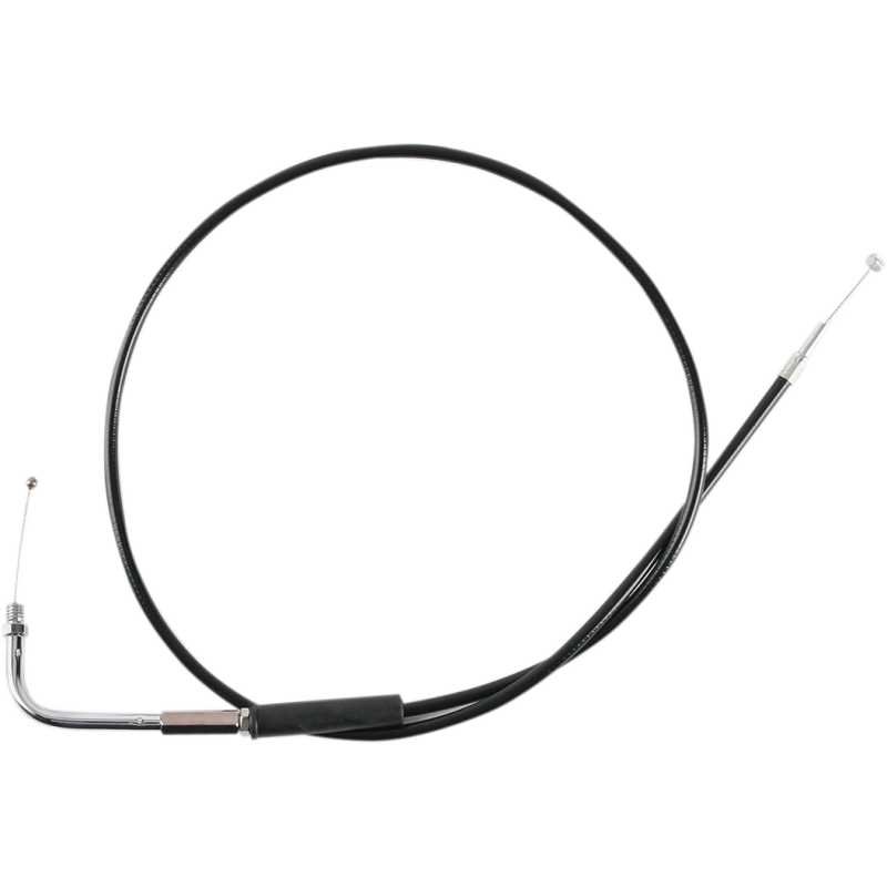 70-80 39.5" BLACK THROTTLE CABLE