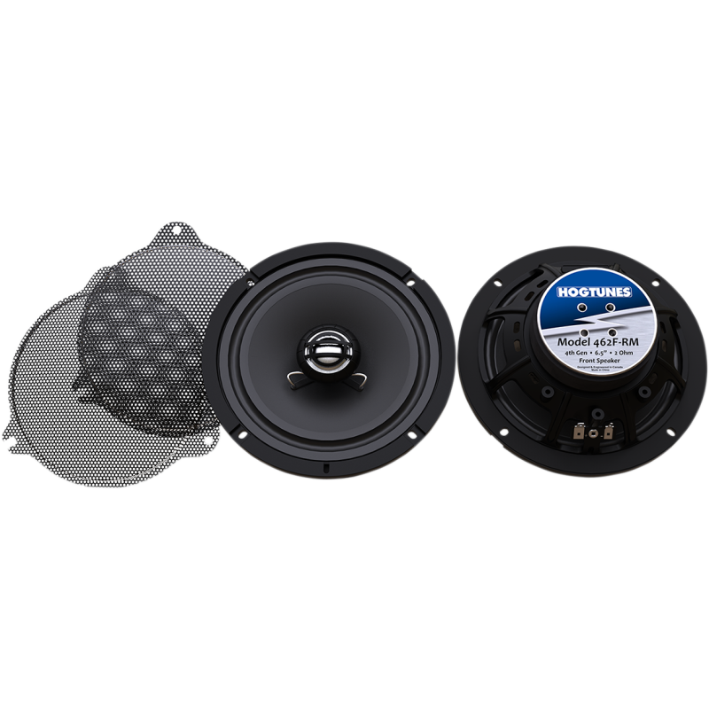 2 OHM 6.5" FRONT SPEAKERS W FLH GRILLS 14+ MODELS