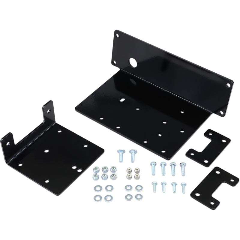 WINCH MOUNT MUD ATV POL