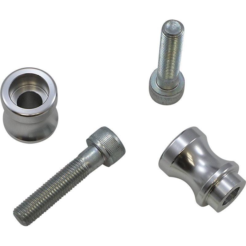 SWINGARM SPOOLS SILVER 10MM
