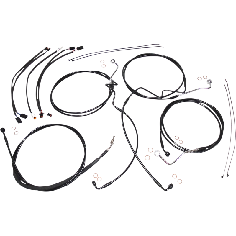 Control Cable Kit - XR - Black
