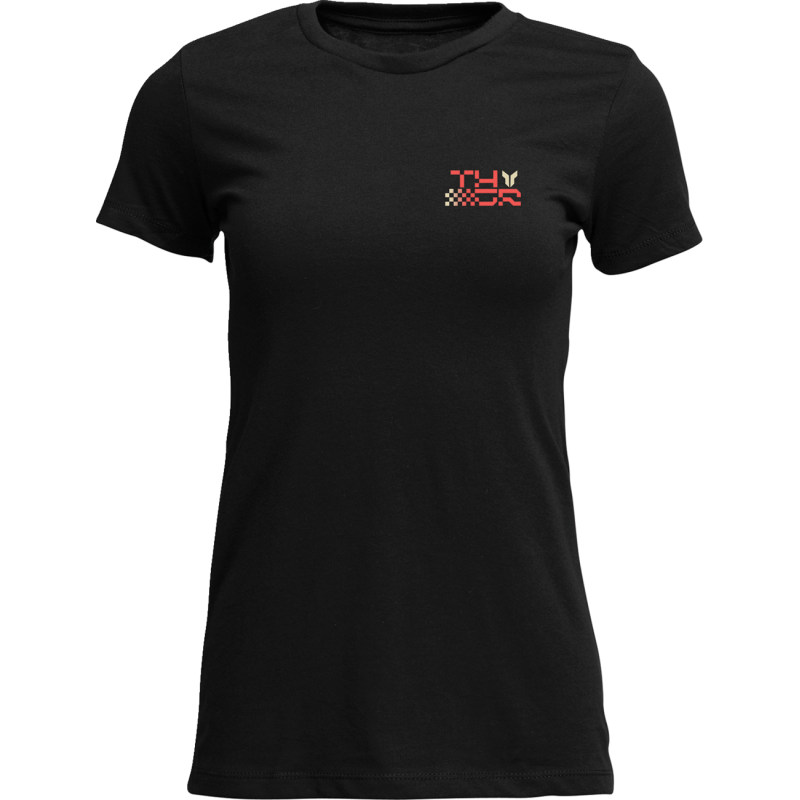 TEE WOMENS VANTAGE BLACK XL