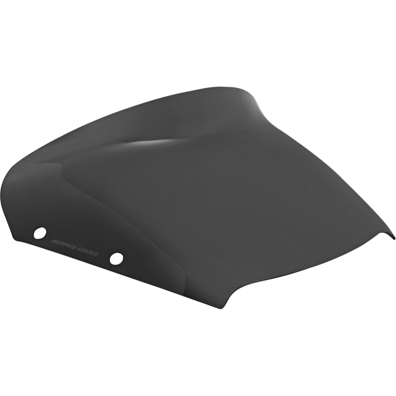 Spoiler Windshield - 4" - Dark Black Smoke - FLHX