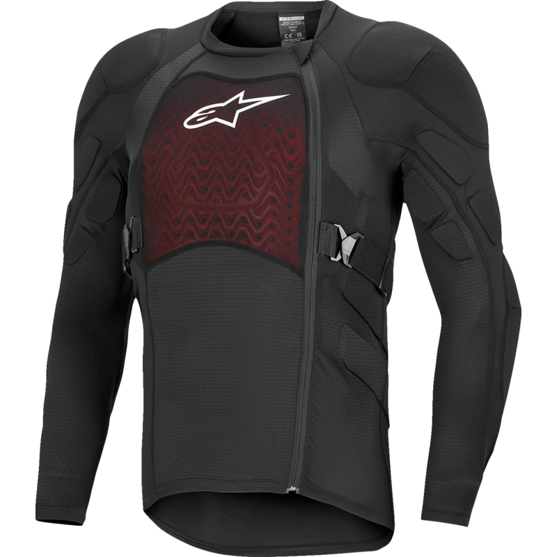 JACKET LS BIO-PLASMA LT BLK/WHT S