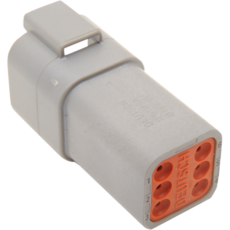 DEUTSCH GRAY 6 PIN CONNECTOR EA