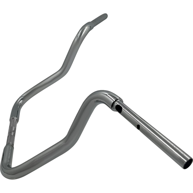 1-1/4" EZ Install Round Top Handlebar-Reducd Rch - 38" - Chr