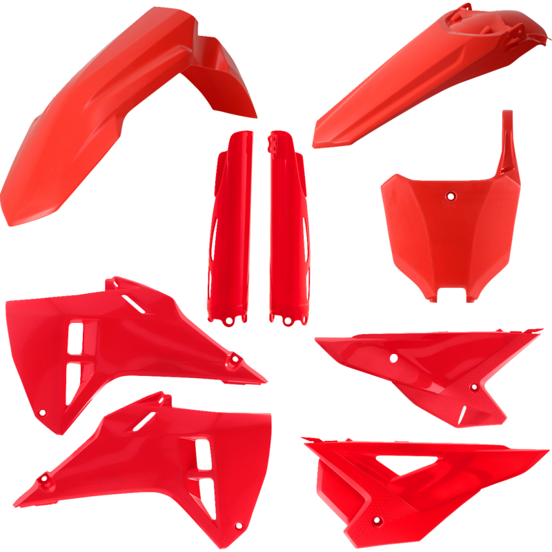 Plastic Kit- FULL CRF250R/RX, CRF450R/RX:25 red