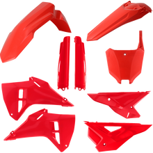 Plastic Kit- FULL CRF250R/RX, CRF450R/RX:25 red