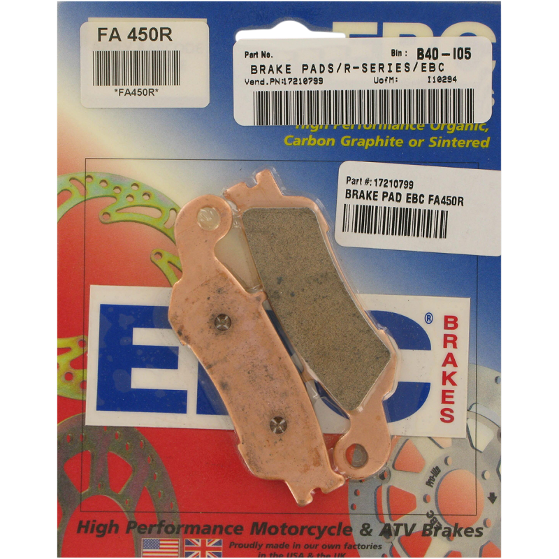 FA450R SINTERED SERIES BRAKE PAD SET