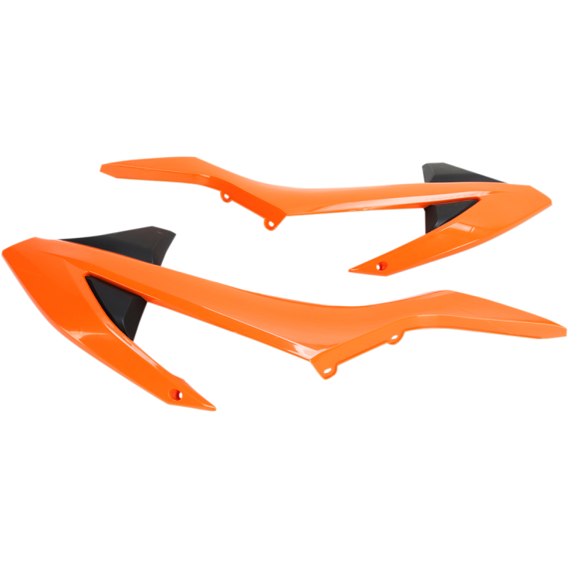 SHROUD RAD KTM ORG/BLK