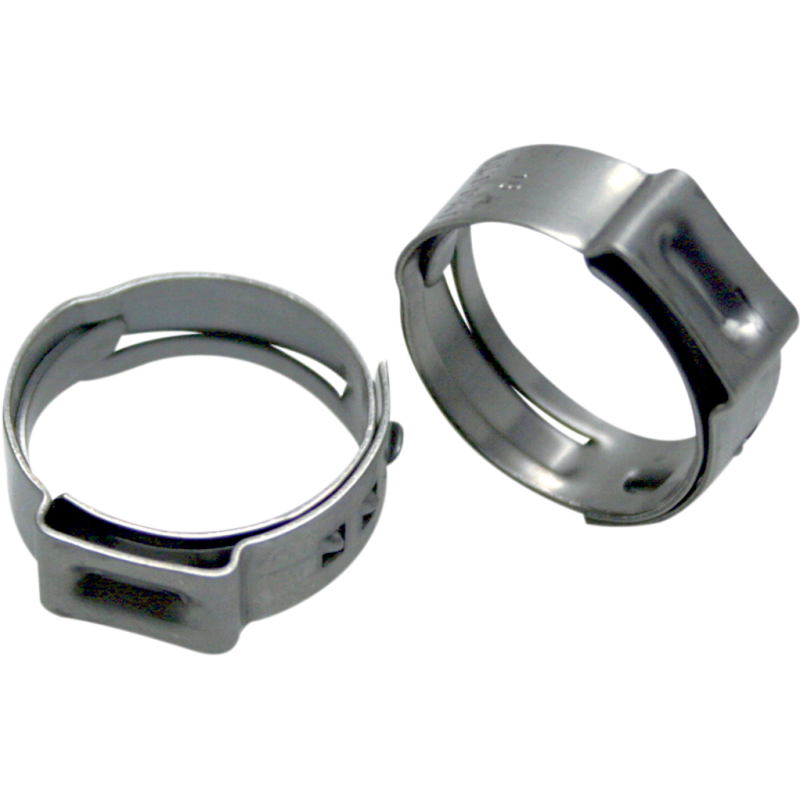 STEPLESS EAR CLAMPS 14.8MM - 18.0MM 10PK