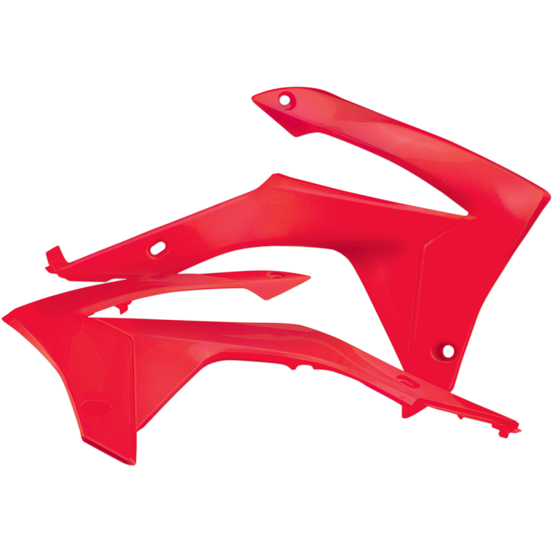 Radiator Shroud- CRF250R:, CRF450R: RED