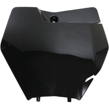 PLATE FRONT # KTM BLK