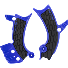 Frame Guards- X-GRIP WR450F:24 blue/black