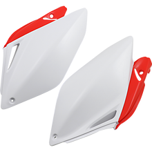 SIDE PNL- CRF250R:06-09 ORIG 08 (WH/RED)