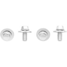 M6-1.0x12 8mm Hex Flange Bolt w 16mm Washer (10Pk)