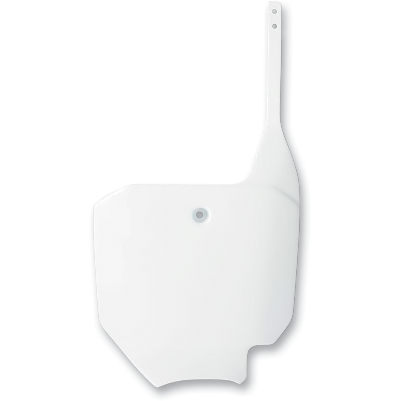 CR80/85 96-13 FRONT # PLATE WHITE
