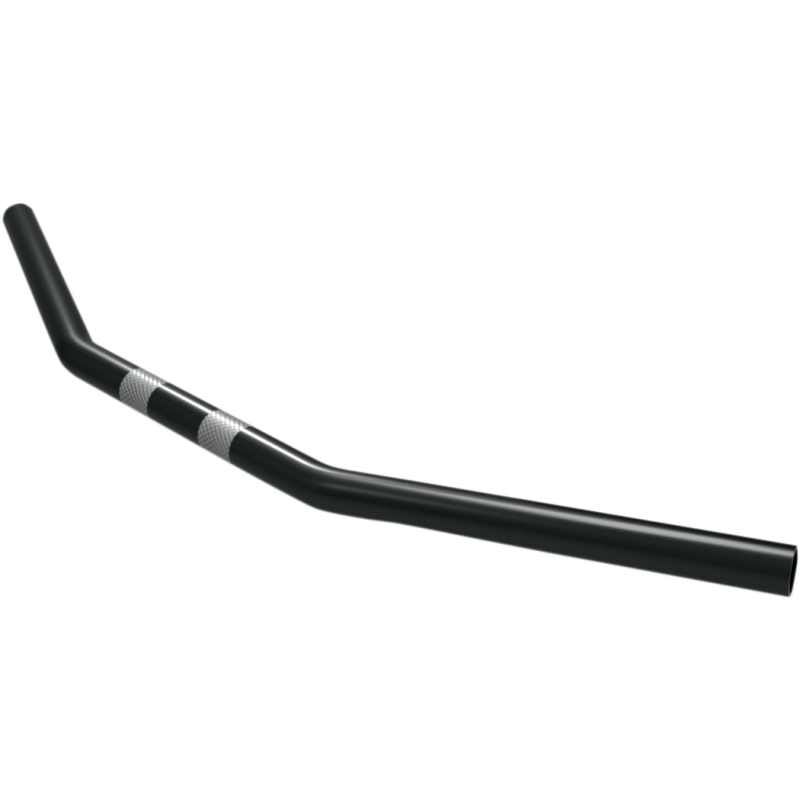 1" DRAG BARS STANDARD BLK DIMPLED