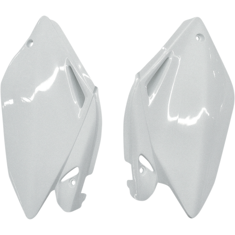 CRF250R 04-05 SIDE PANELS WHITE