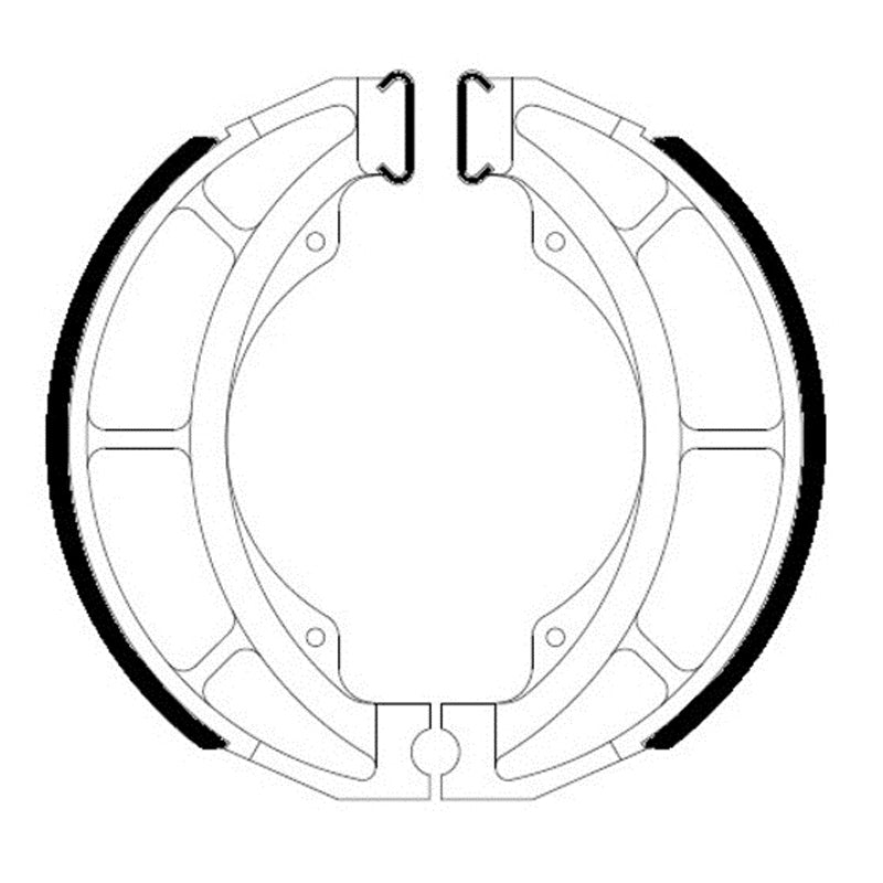 BRAKE SHOES 602EF (FA602EF) FRONT/REAR