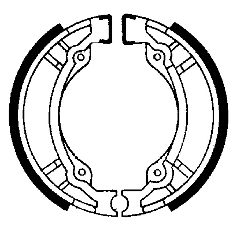 BRAKE SHOES 897 (FA897) REAR