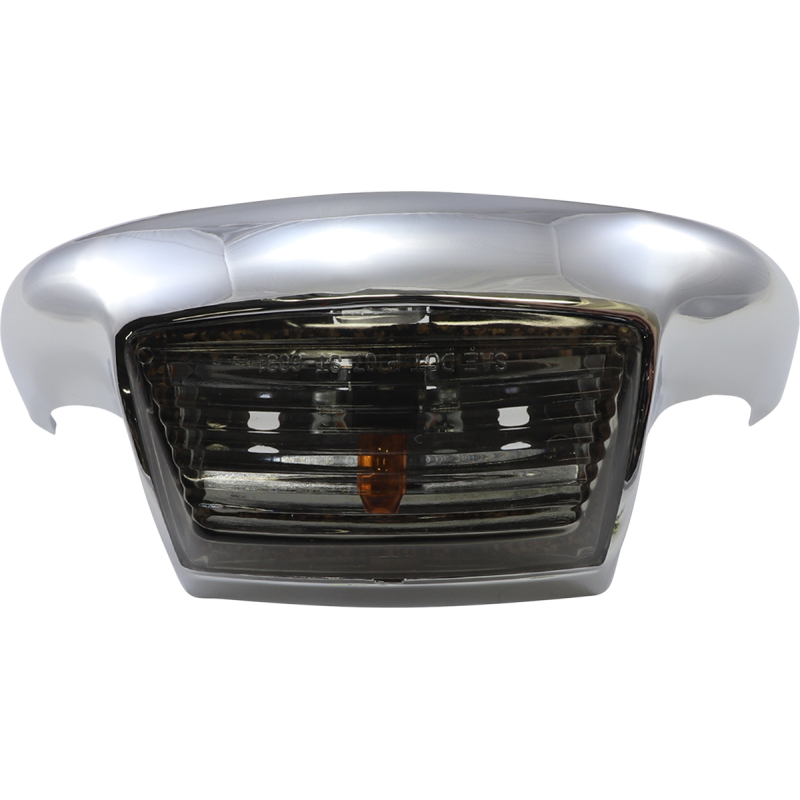 99-13 FLHT FRT FENDER TIP LIGHT SMOKE