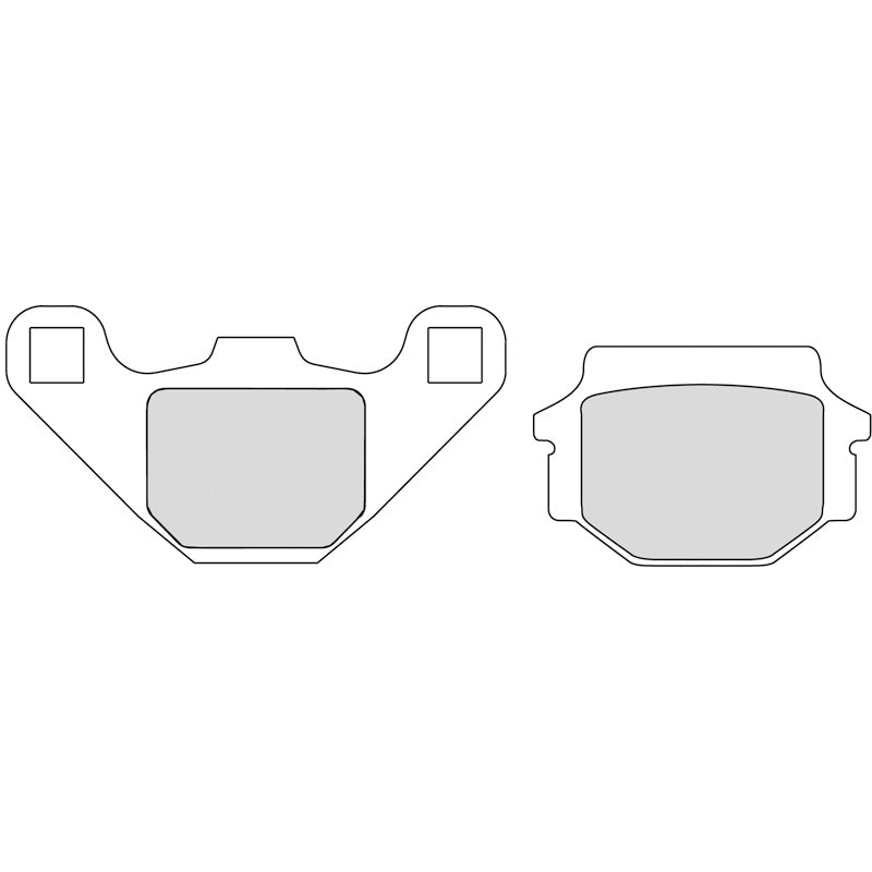 BRAKE PADS - SINTERGRIP SERIES - (FA67HH) FRONT/REAR