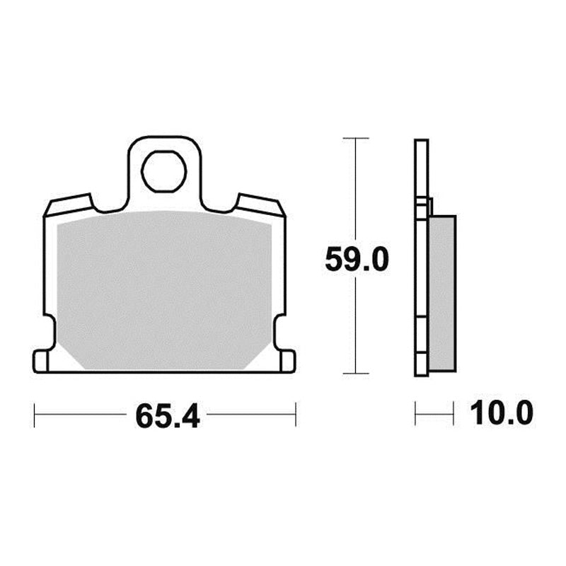 BRAKE PAD - PLATINIUM SERIES - (FA71) FRONT