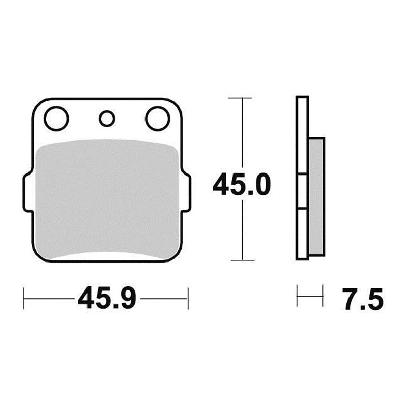 BRAKE PADS - ECO FRICTION SERIES - (FA84) FRONT/REAR